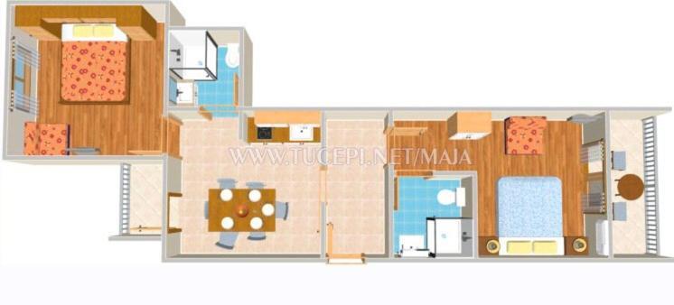 Apartments Maja Tučepi Zewnętrze zdjęcie